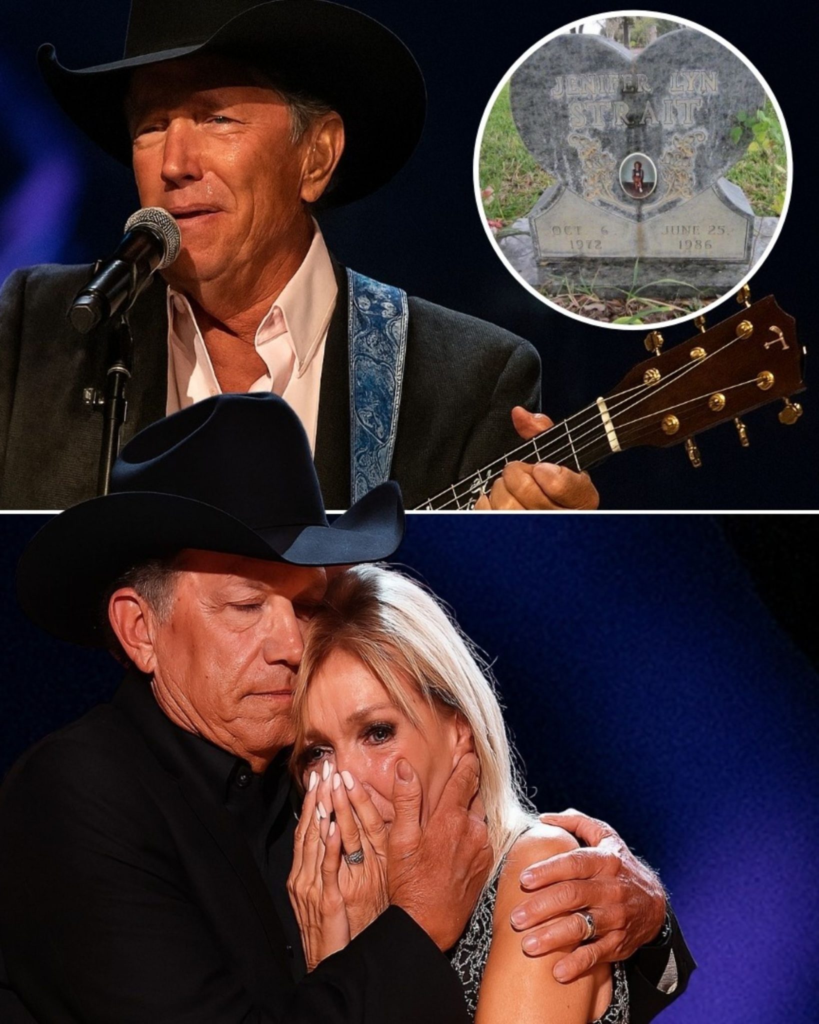 39 years ago today, country music legend Strait and his wife